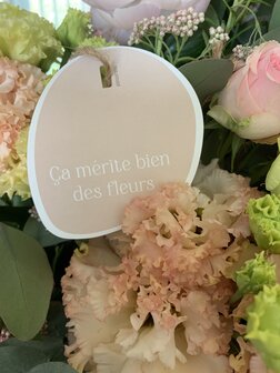 Organi &ccedil;a m&eacute;rite bien des fleurs